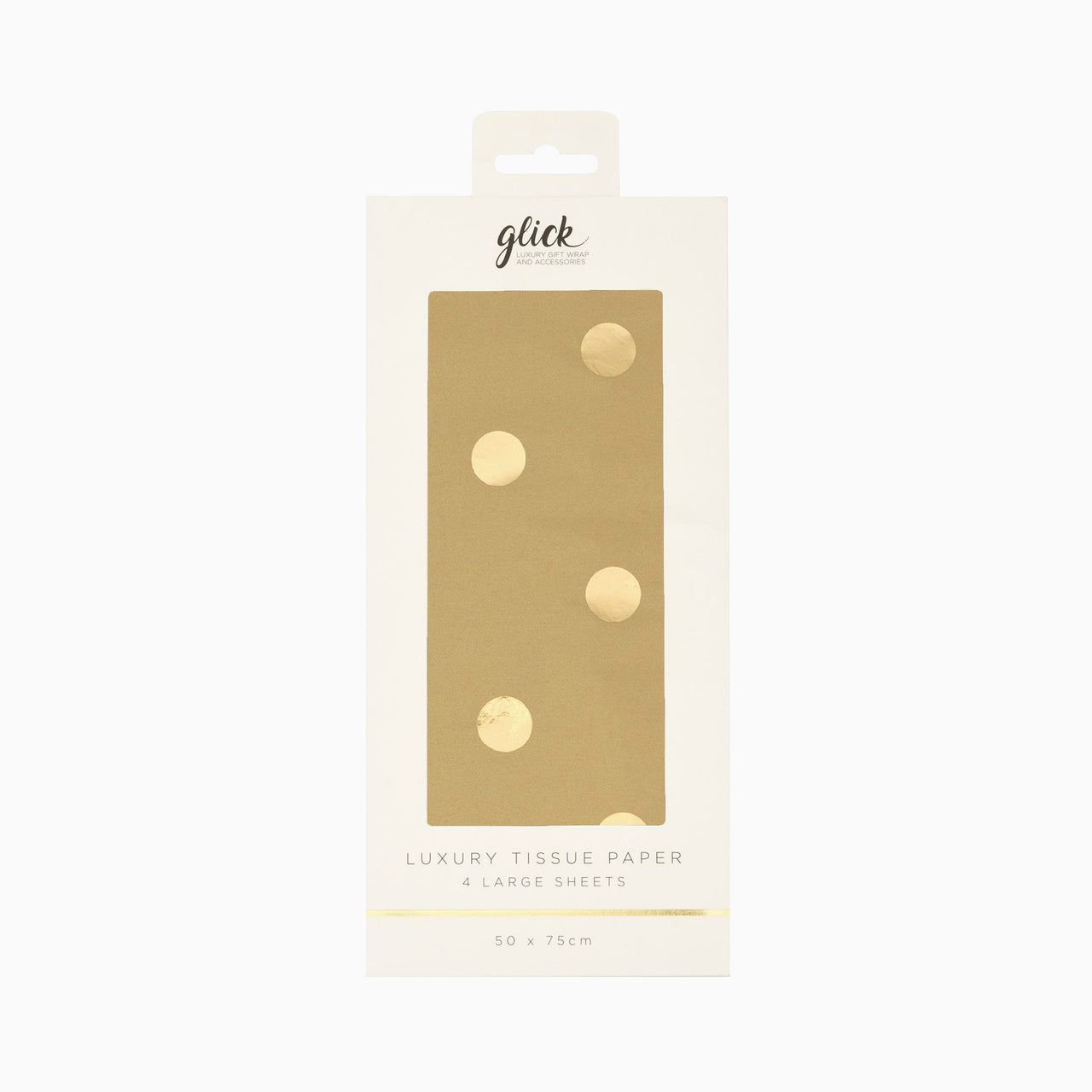 TPA06 - Tissue Foil Dots Gold