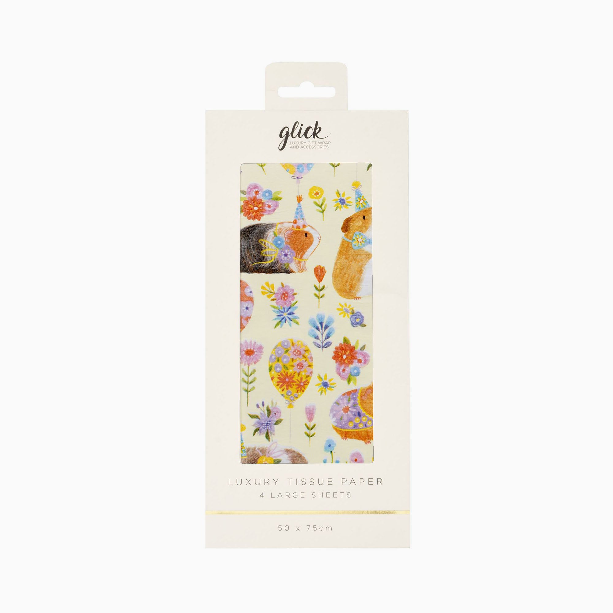 Tissue Paper-TPC2652 - Patterned Guinea Pig Party Tissue Paper-Glick