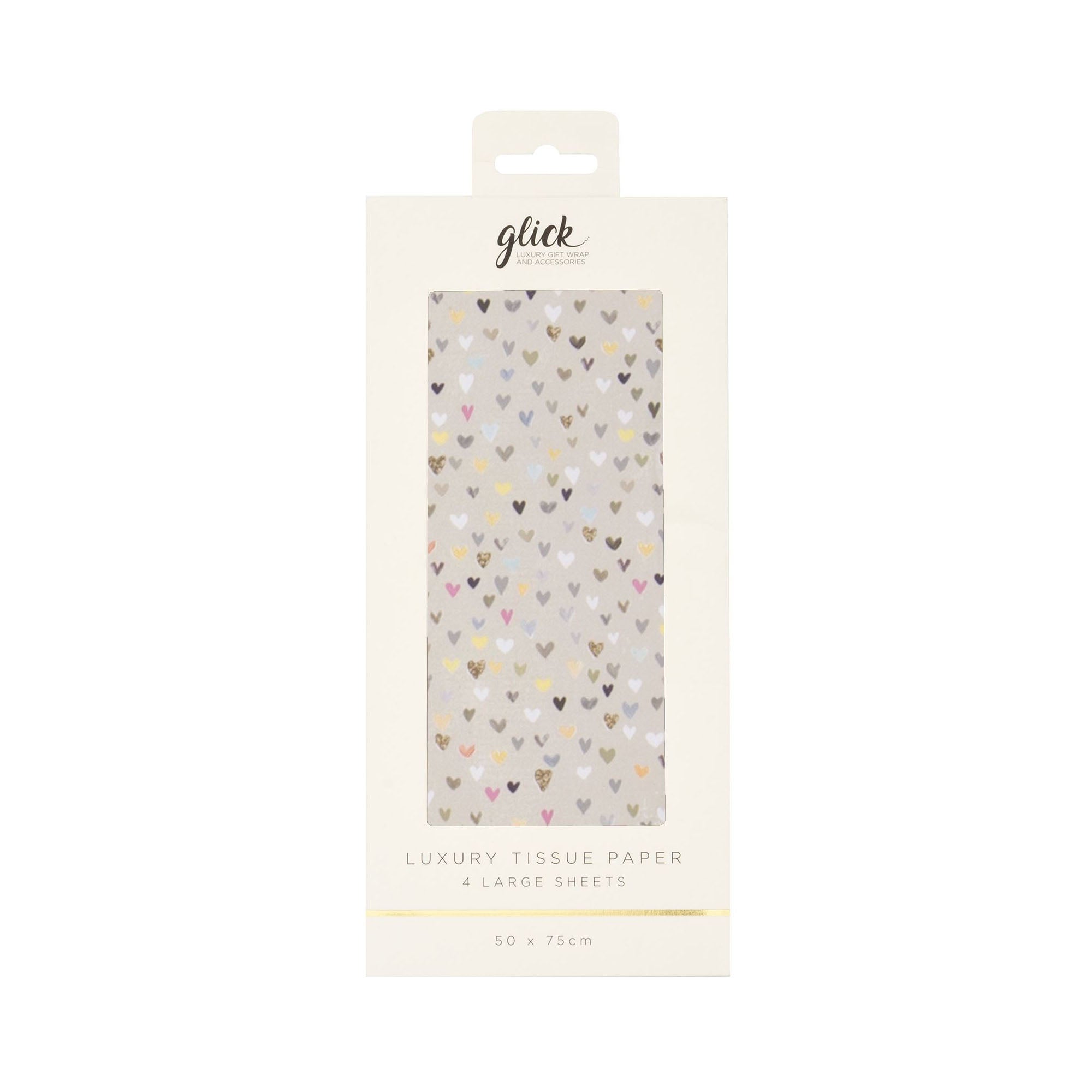 Tissue Paper-TPL79 - Tissue Hearts-Glick