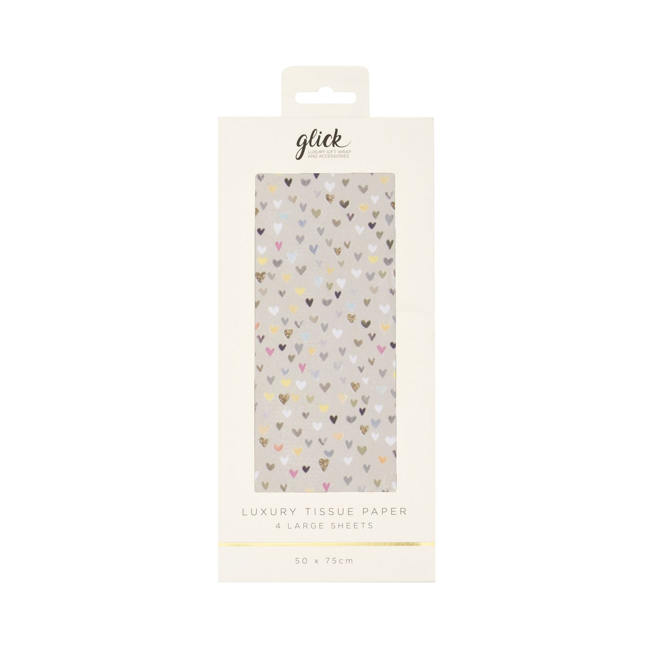 Tissue Paper-TPL79 - Tissue Hearts-Glick