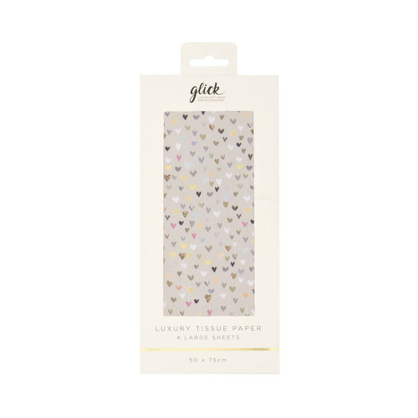 Tissue Paper-TPL79 - Tissue Hearts-Glick