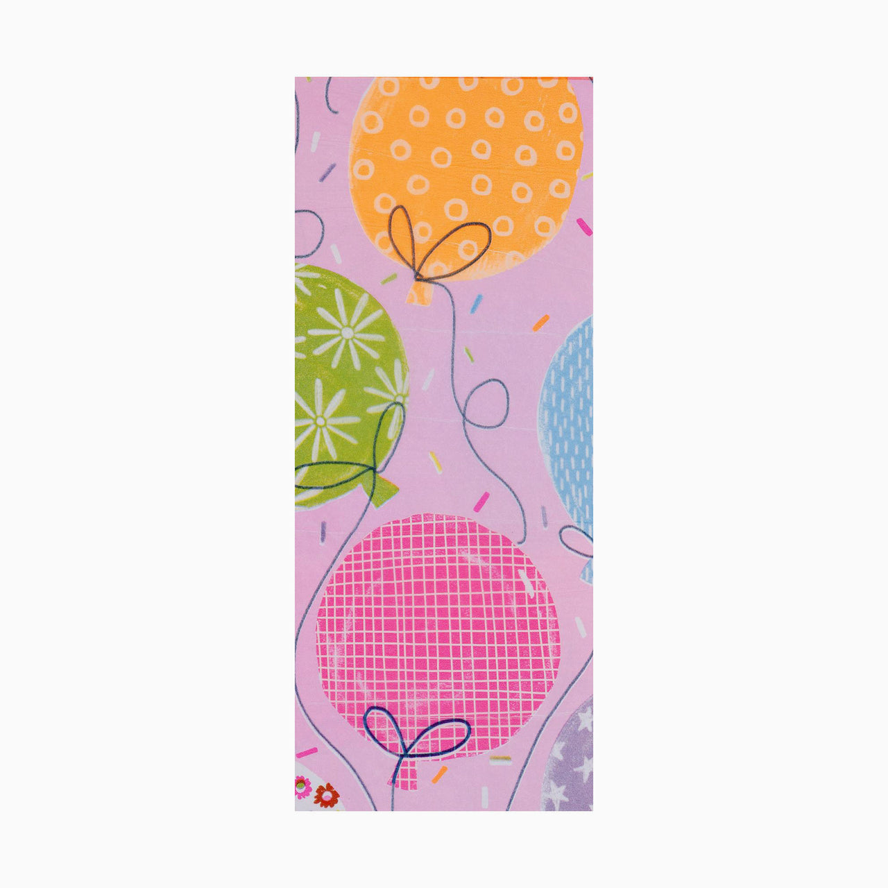 Tissue Paper-TPP2623 - Patterned Big Balloons Pink Tissue Paper-Glick