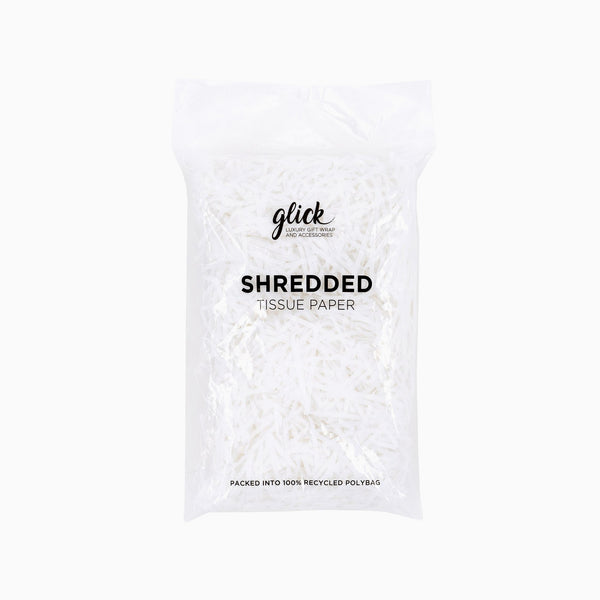 Tissue Paper-TPR10 - Shredded Tissue White-Glick