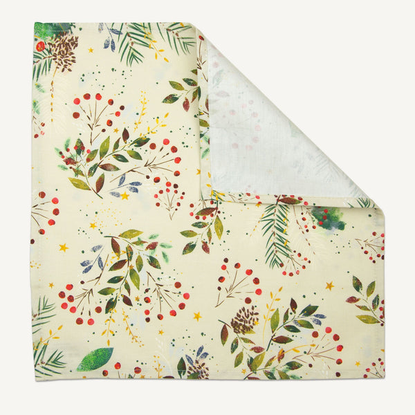 Tableware - XM2302NAP - Berry Foliage Napkins Set of 4 - 