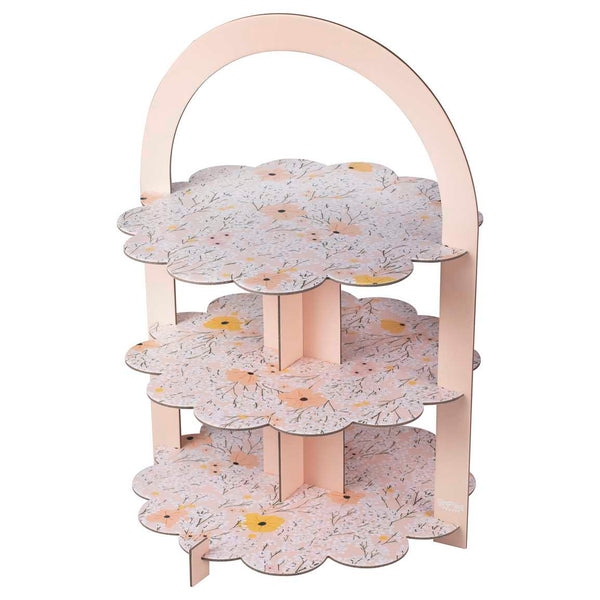 Tea Stand - BBL-112 - Floral Afternoon Tea Stand - Floral Afternoon Tea Stand - Whistlefish