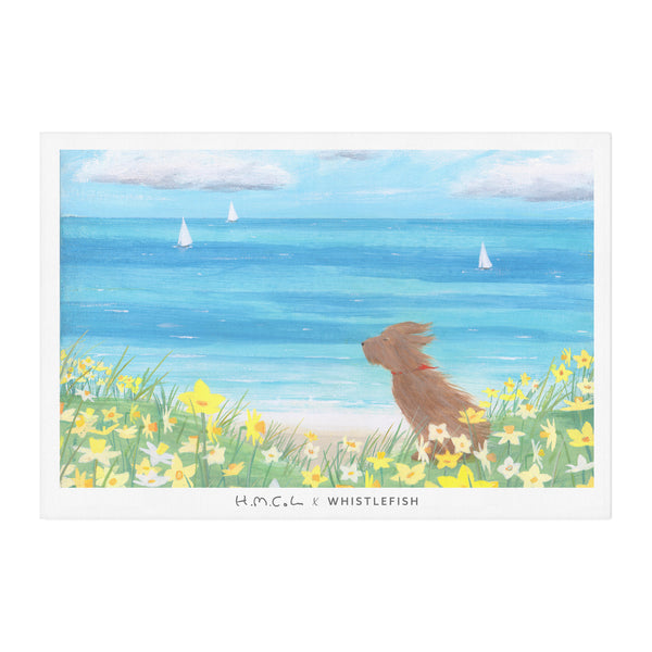 Tea Towel-HC20TT - Sea Breeze Tea Towel-Hannah Cole