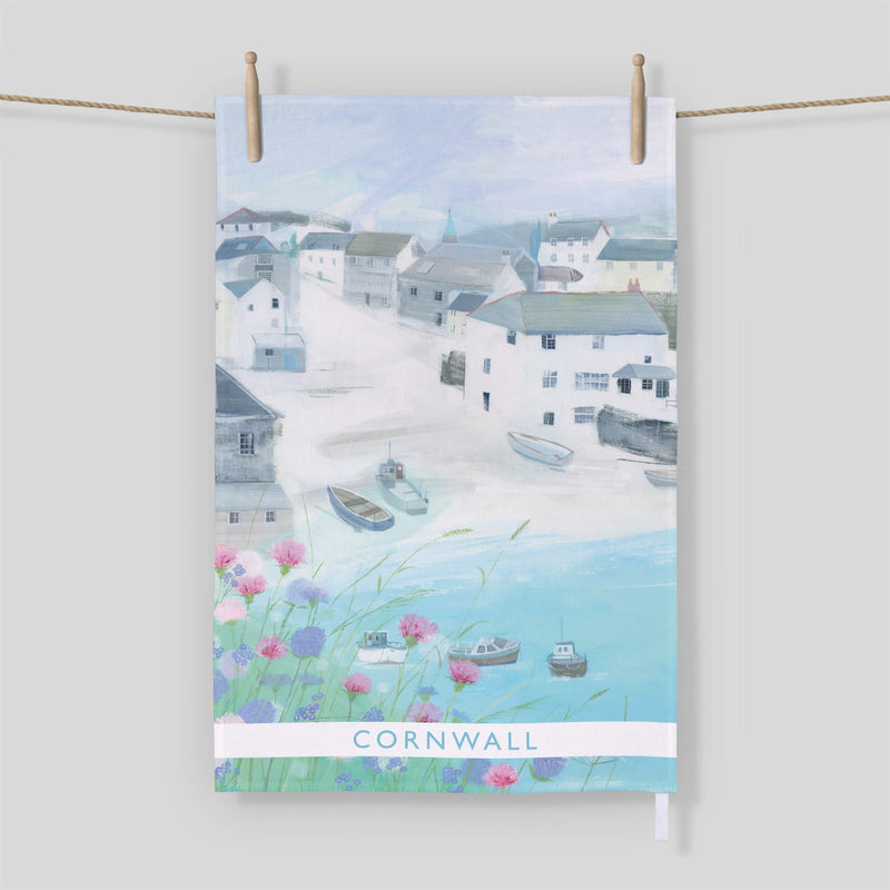 Tea Towel - WTT68 - Little Harbour Floral Tea Towel - Little Harbour Floral Tea Towel - Whistlefish