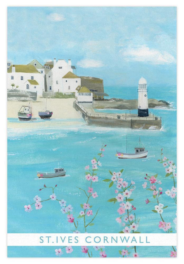 Tea Towel - WTT70 - St Ives Cornwall Tea Towel - St Ives Cornwall Tea Towel - Whistlefish