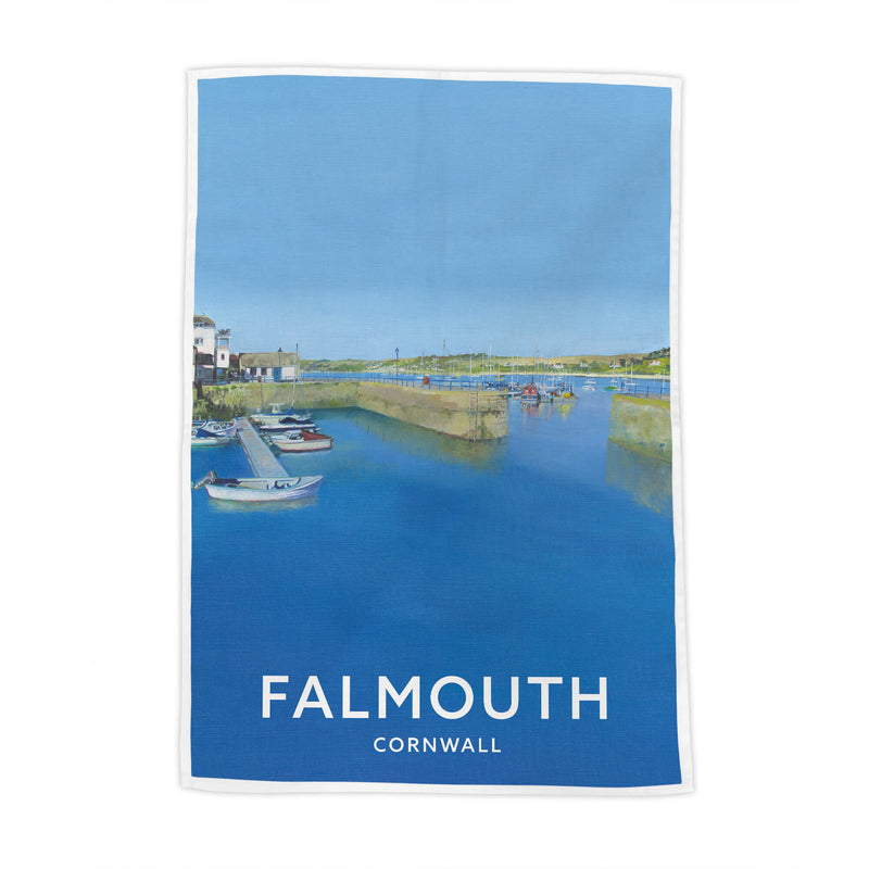 Tea Towel-WTT94 - Falmouth Tea Towel-Whistlefish