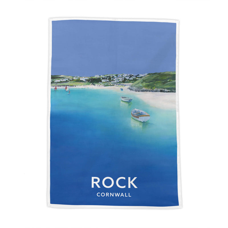 Tea Towel - WTT99 - Rock Tea Towel - Rock Tea Towel by Iris Clelford - Coastal Gifts - Whistlefish