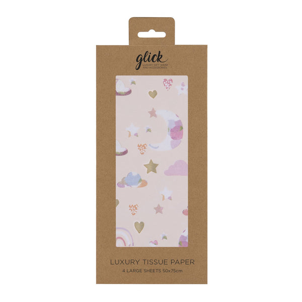 Tissue Paper - TPST78 - Baby Girl Luxury Tissue Paper - Baby Girl Luxury Tissue Paper - Whistlefish