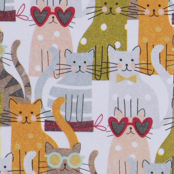 Tissue Paper - TPT39 - Sassy Cats Luxury Tissue Paper - Sassy Cats Luxury Tissue Paper - Whistlefish