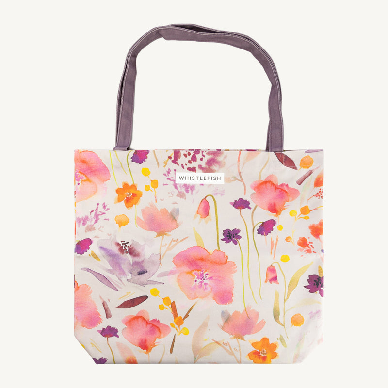 Tote Bag - AF24TB - Autumn Flowers Tote Bag - Autumn Flowers Tote Bag - Whistlefish