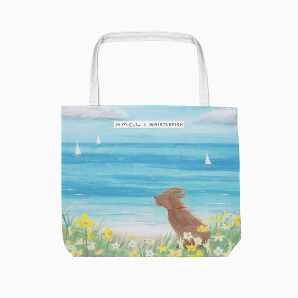 Tote Bag-HC20TB - Sea Breeze Tote Bag-Hannah Cole
