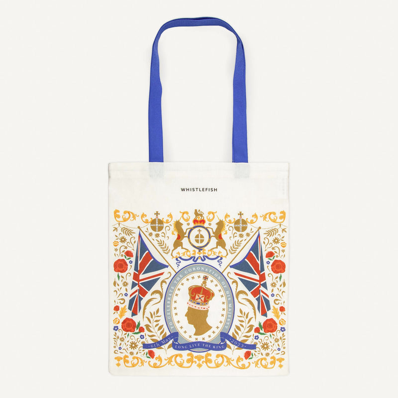 Tote Bag - KC01TBS - Royal Coronation 2023 Small Tote Bag - Royal Coronation 2023 Small Tote Bag - Whistlefish