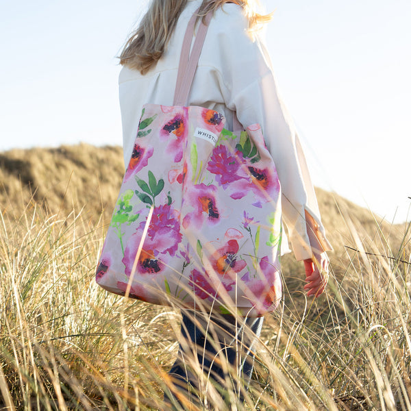 Tote Bag - OR24TB - Orange Poppy Tote Bag - Orange Poppy Tote Bag - Whistlefish