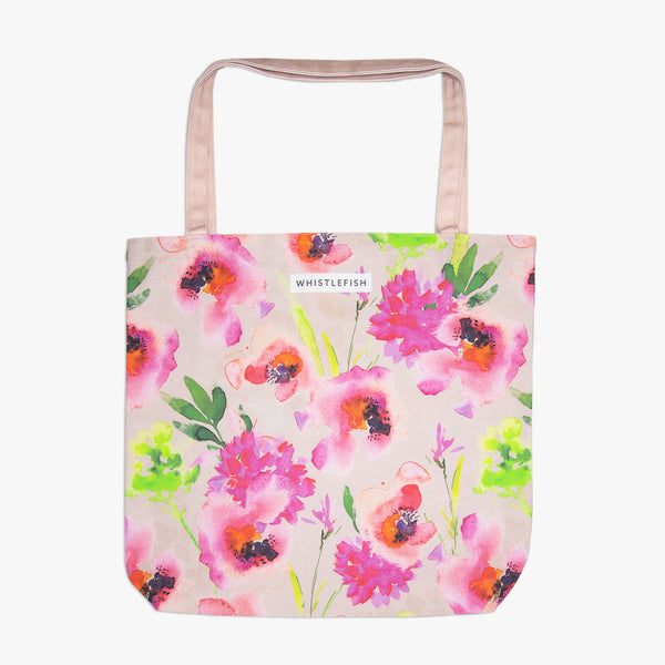 Tote Bag - OR24TB - Orange Poppy Tote Bag - Orange Poppy Tote Bag - Whistlefish