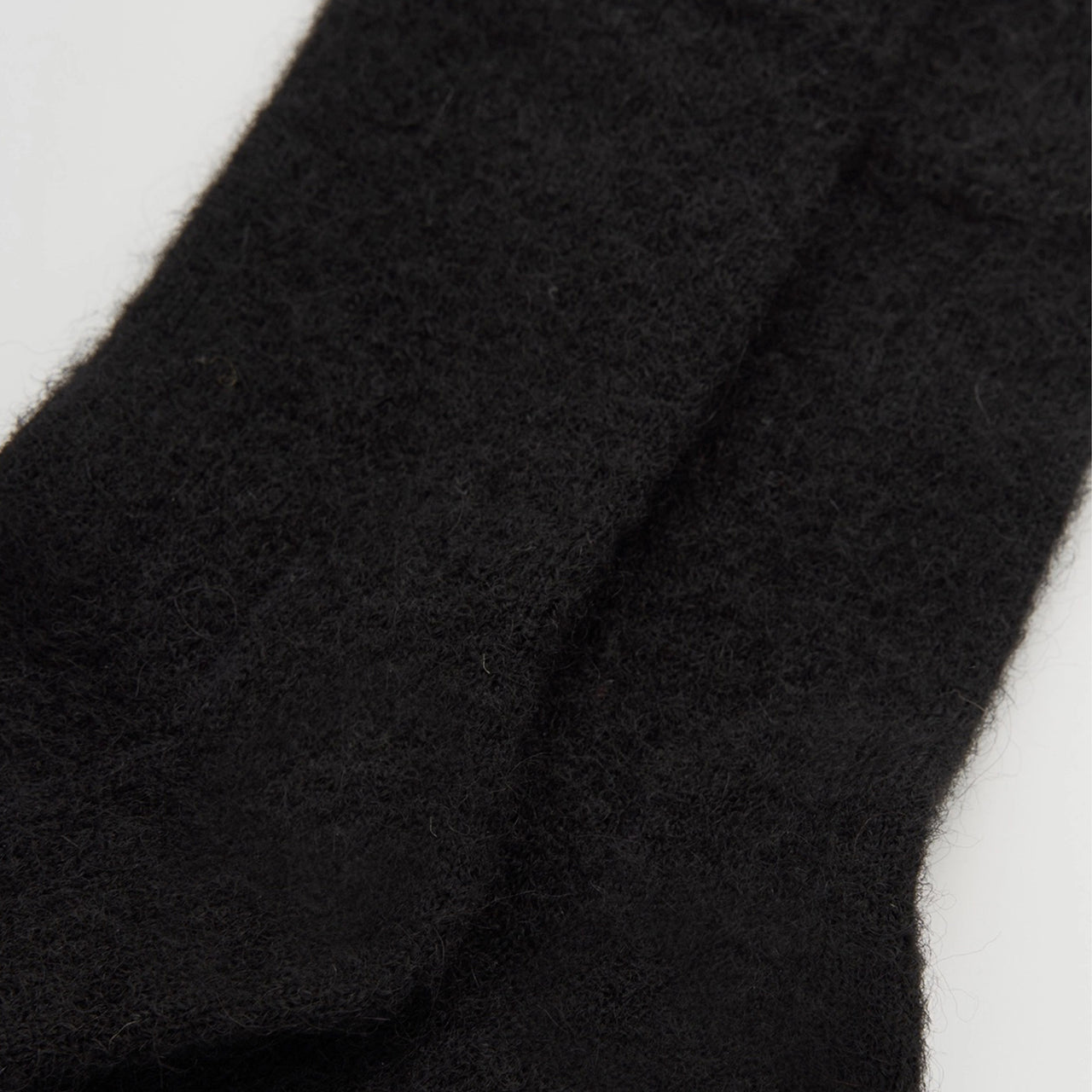 Socks-USALEVCHARM - True Black Medium Alpaca Socks-Pairs Socks