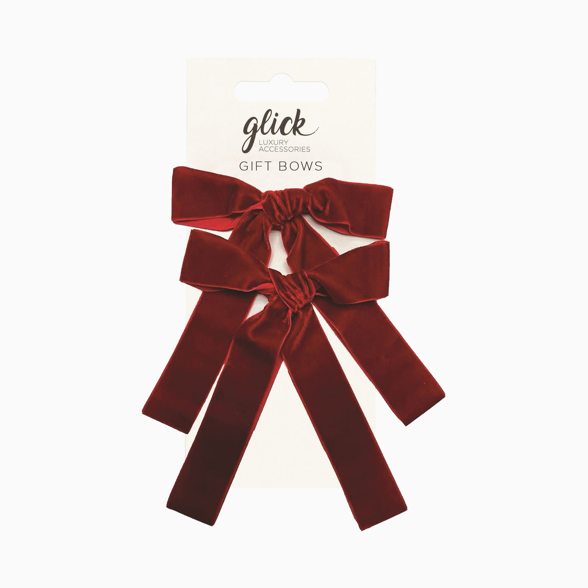 VX20 - Red Velvet Designer Bows
