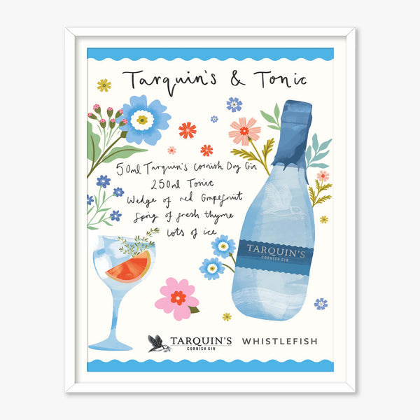 WF1338F - Tarquins & Tonic Framed Print