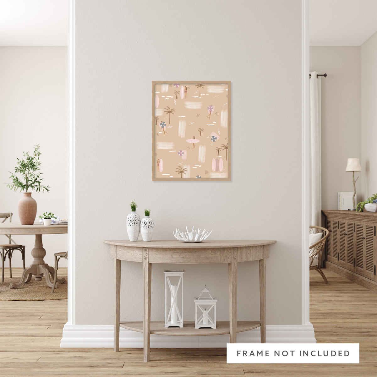WF1392P - Surfer's Paradise Art Print