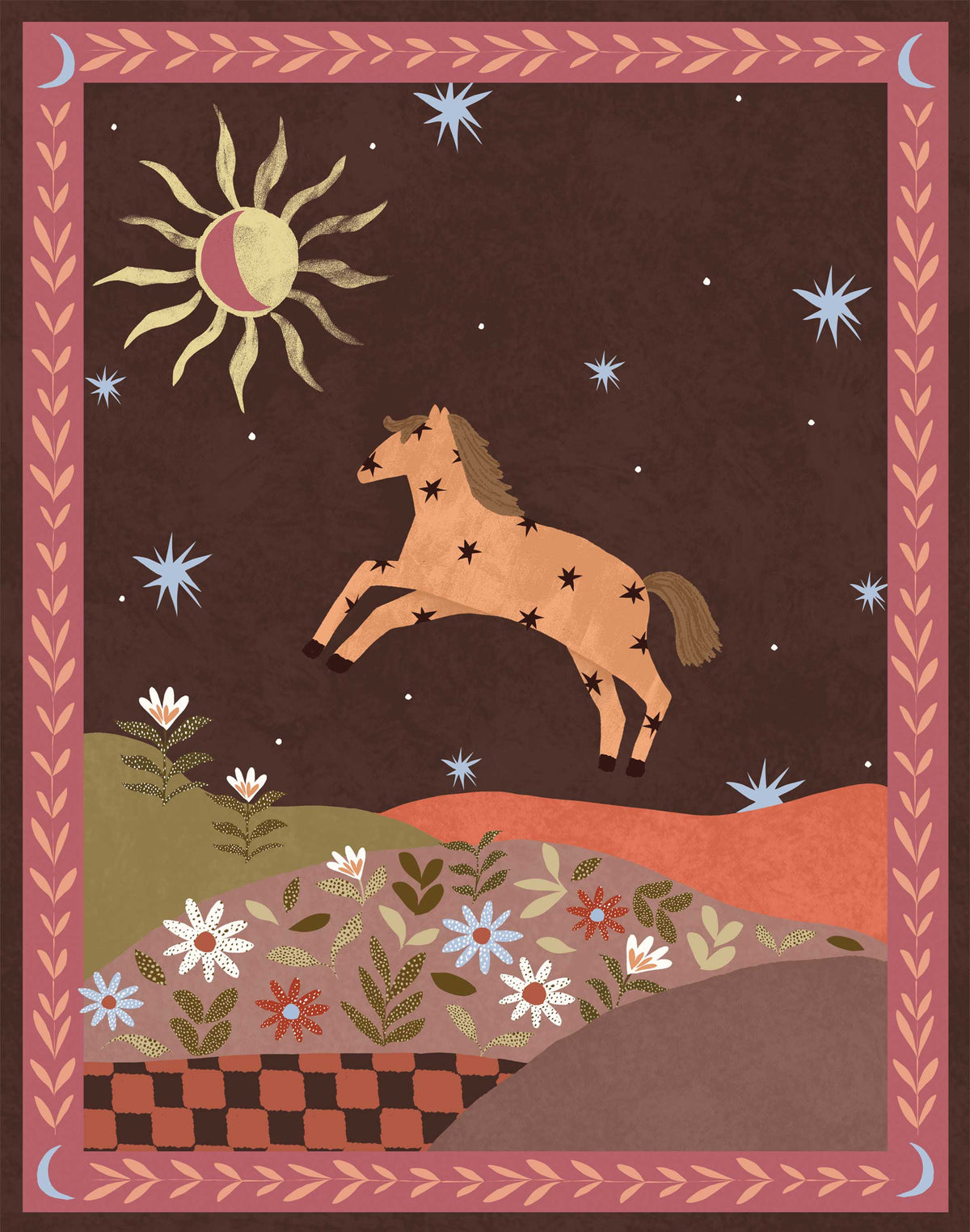 WF1393P - Celestial Horse Art Print