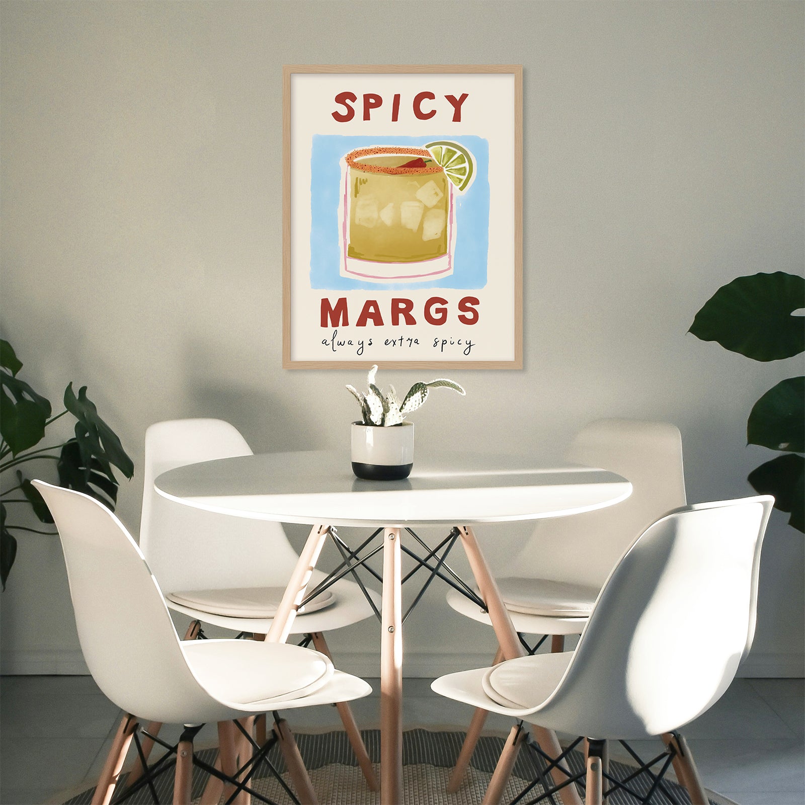 WF1401FL - Spicy Margs Large Framed Print