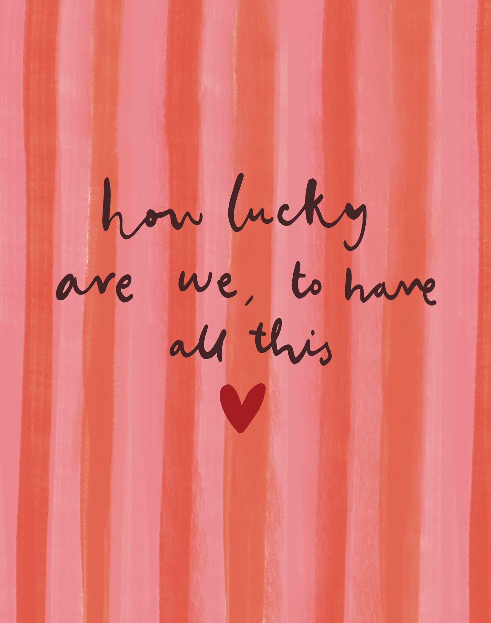 WF1404F - Lucky Stripes Framed Print
