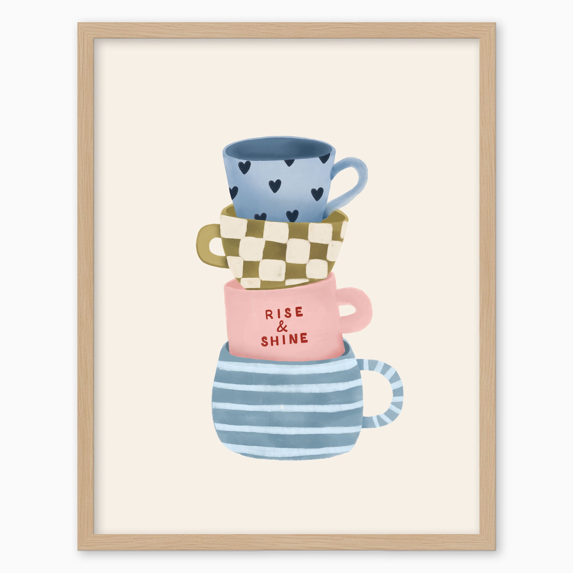 WF1408F - Rise and Shine Framed Print