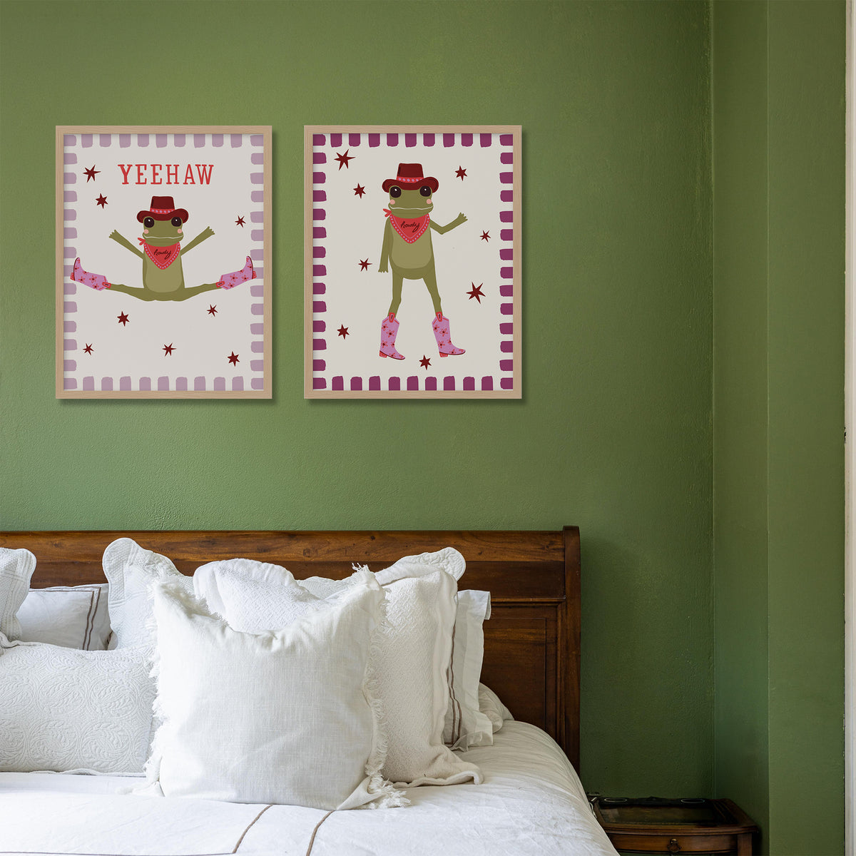 WF1420F - Howdy Partner Framed Print