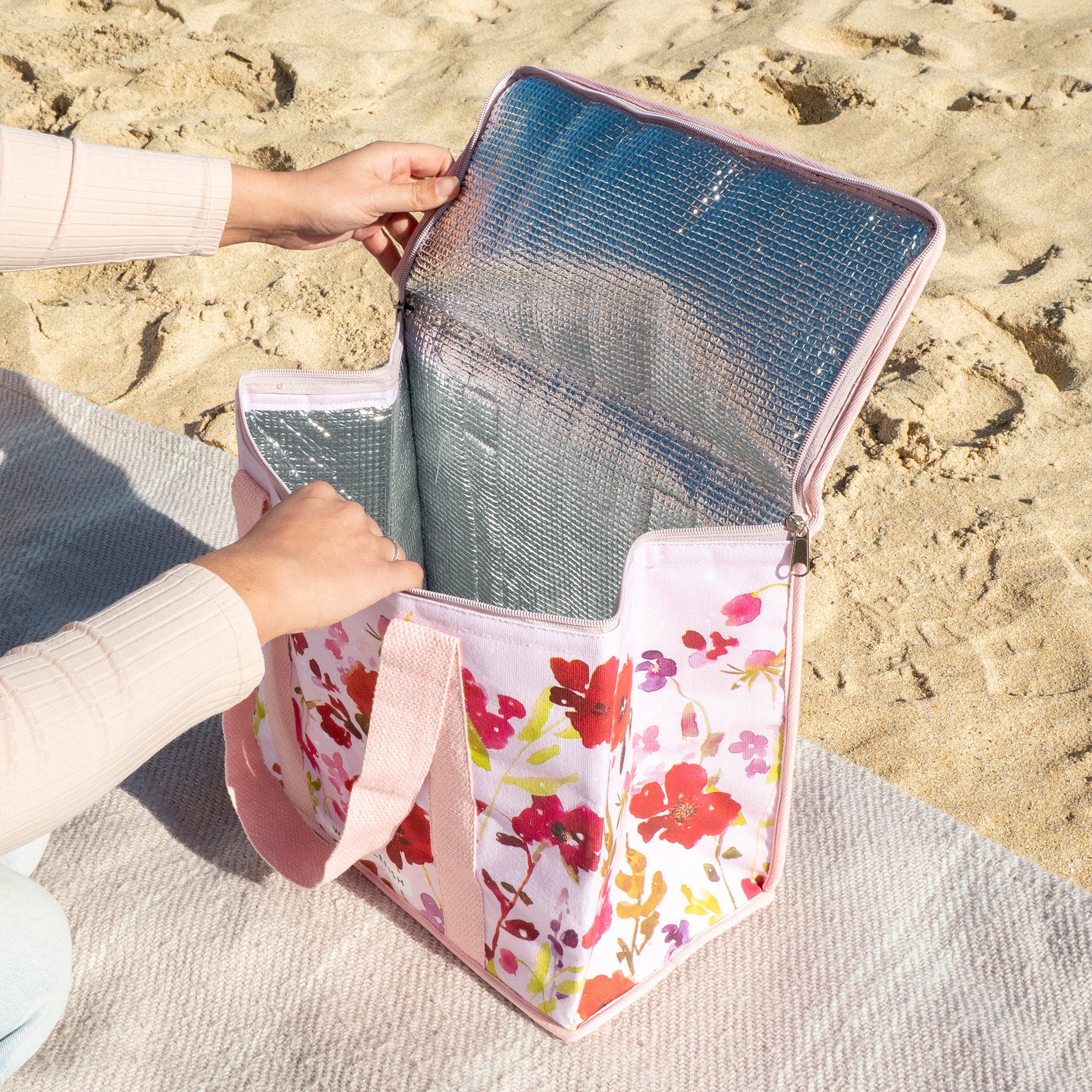 Cooler Bag-WFCB04 - Wildflower Whispers Cooler Bag-Whistlefish