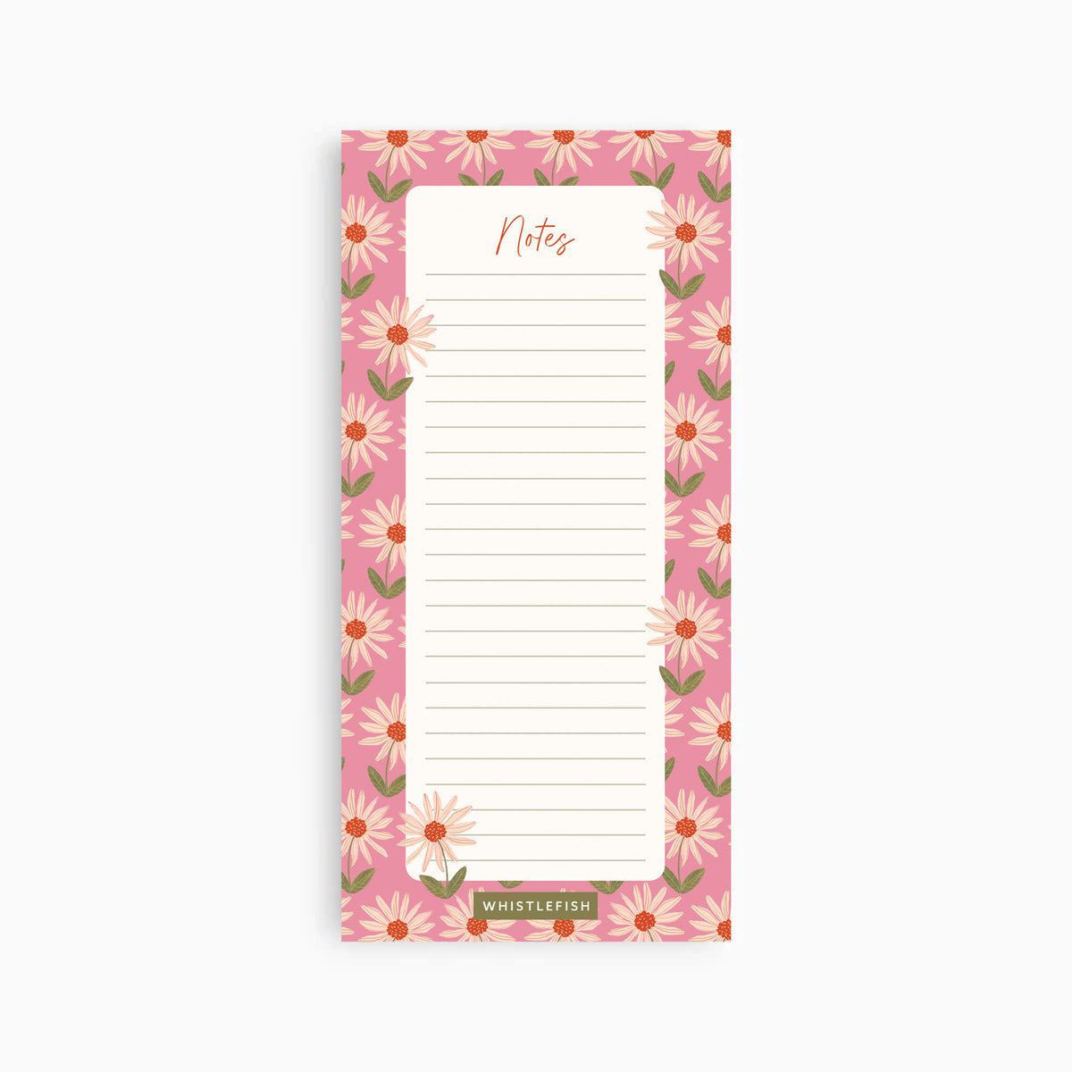 WLP10 - Pink Daisy Glow List Pad