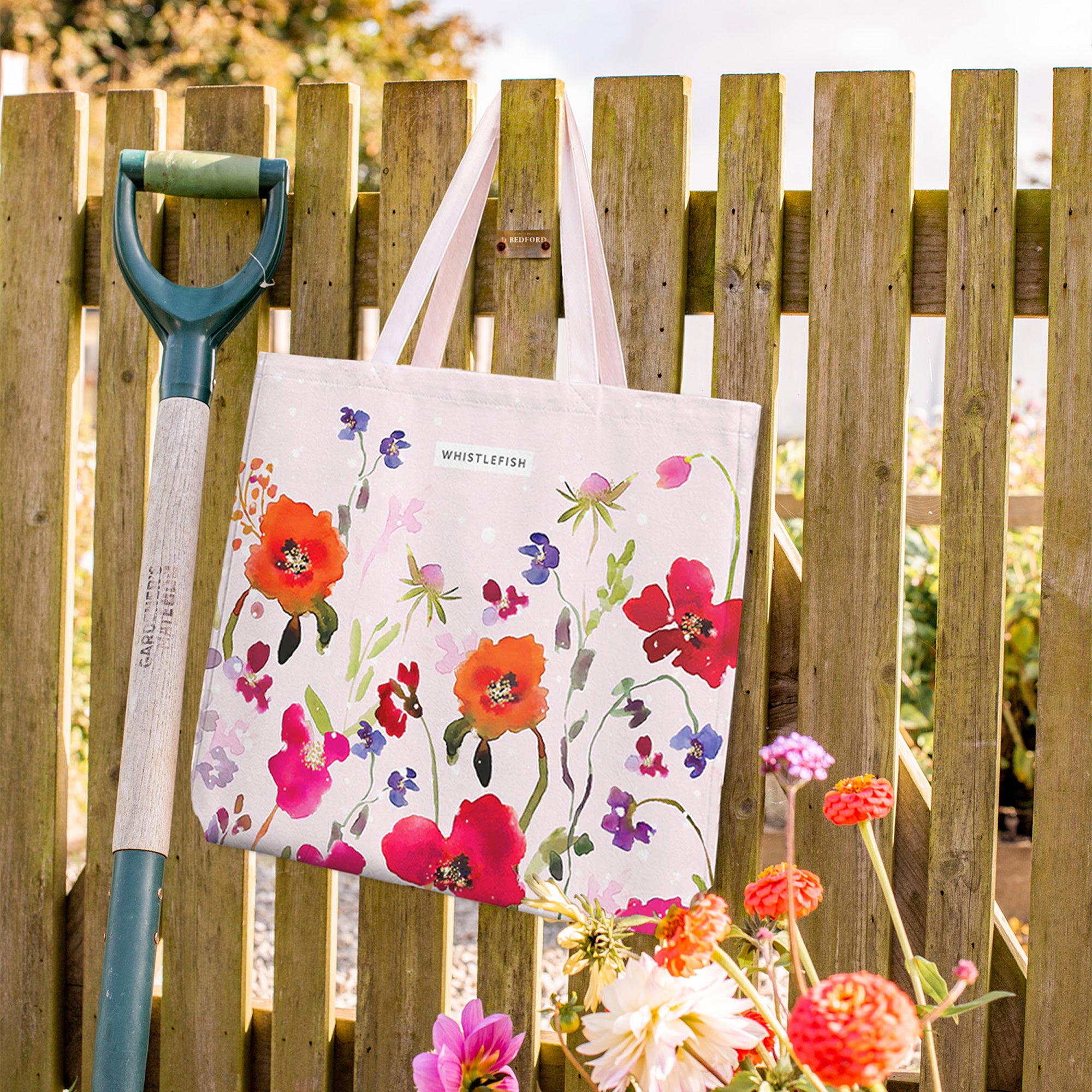 Tote Bag-WTB89 - Wildflower Whispers Tote Bag-Whistlefish