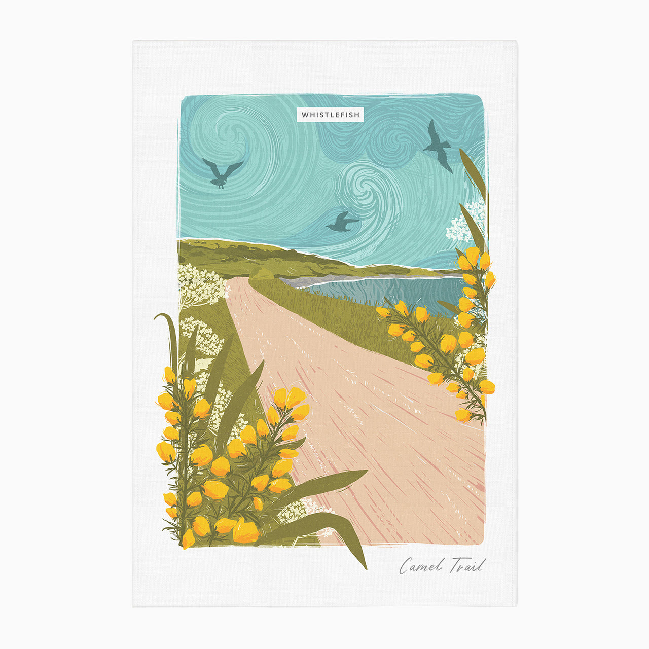 WTT317 - Camel Trail Tea Towel