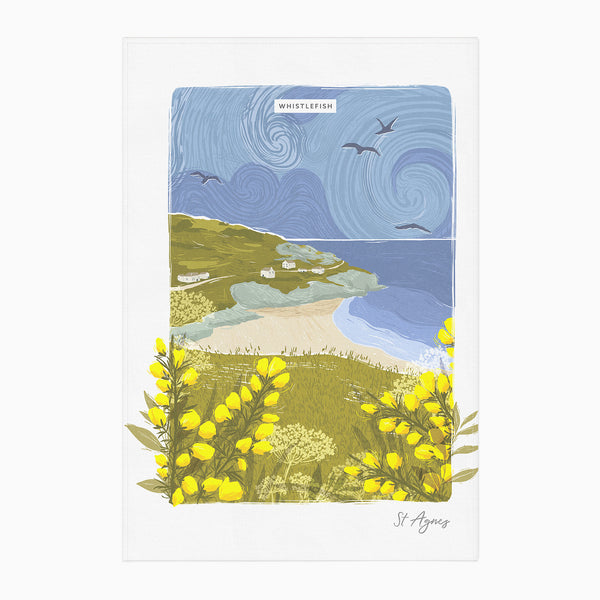 WTT322 - St Agnes Tea Towel