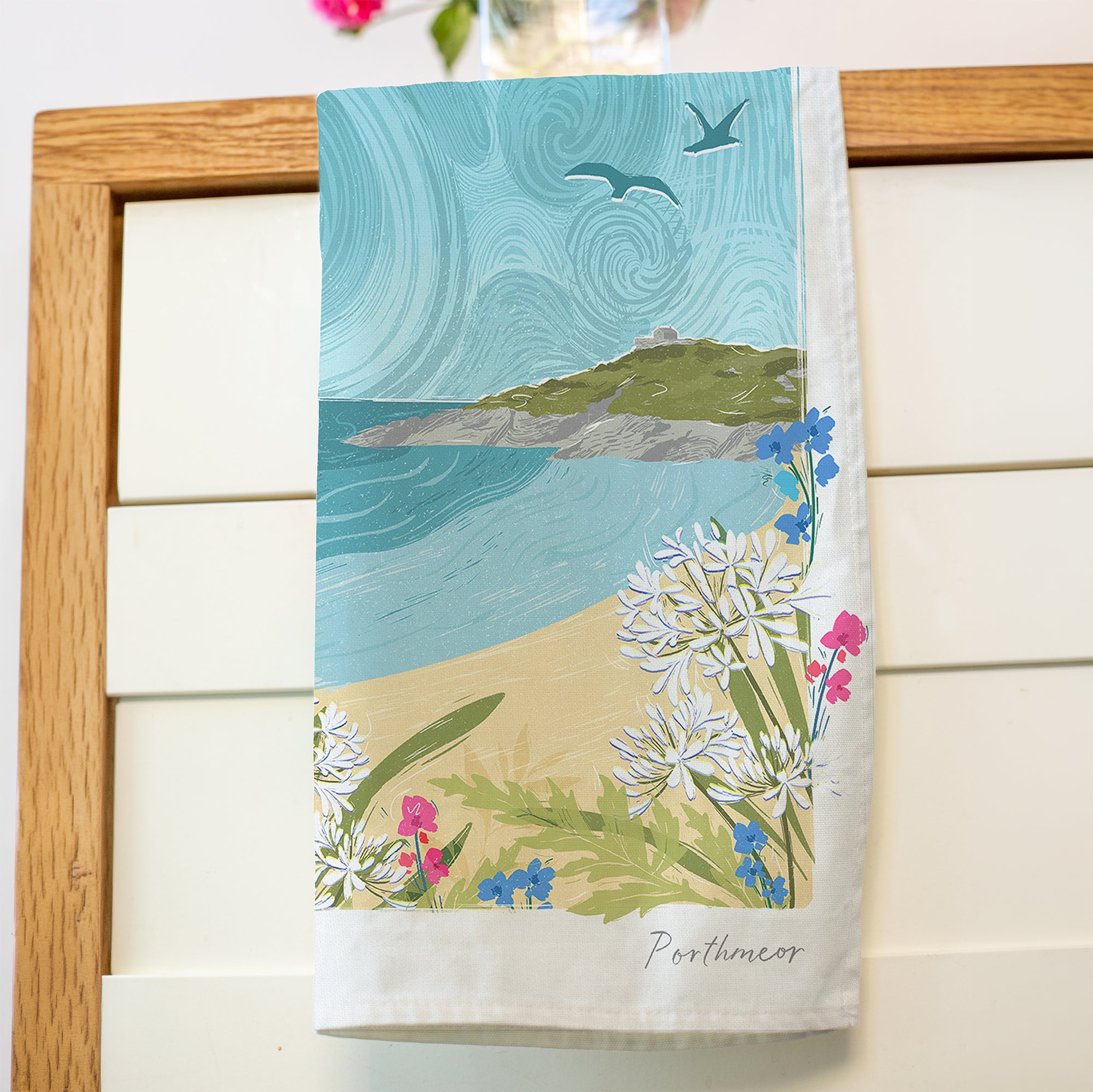 WTT323 - Porthmeor Tea Towel