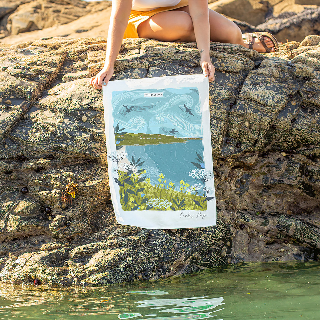 WTT325 - Carbis Bay Tea Towel