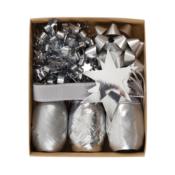 Wrap Accessory - ABX06 - Metallic Silver Accessory Box - Metallic Silver Accessory Box - Whistlefish