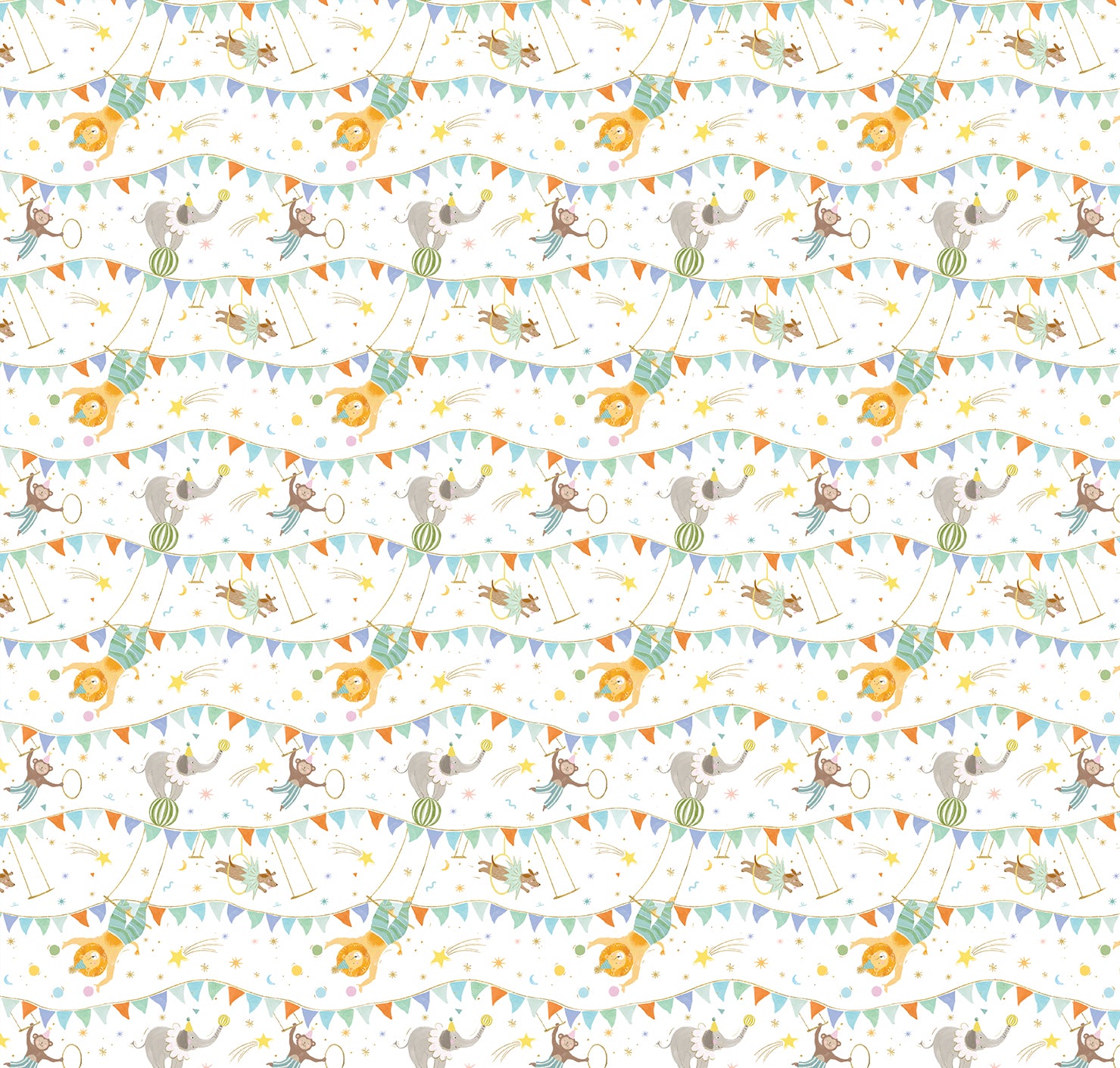 Wrapping Paper-GWP112 - Circus Wrapping Paper-Whistlefish