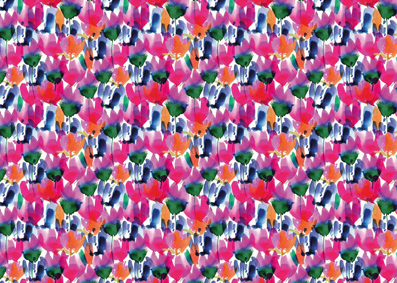 Wrapping Paper - GWP14 - Tulip Watercolour Wrapping Paper - Tulip Watercolour Wrapping Paper - Whistlefish