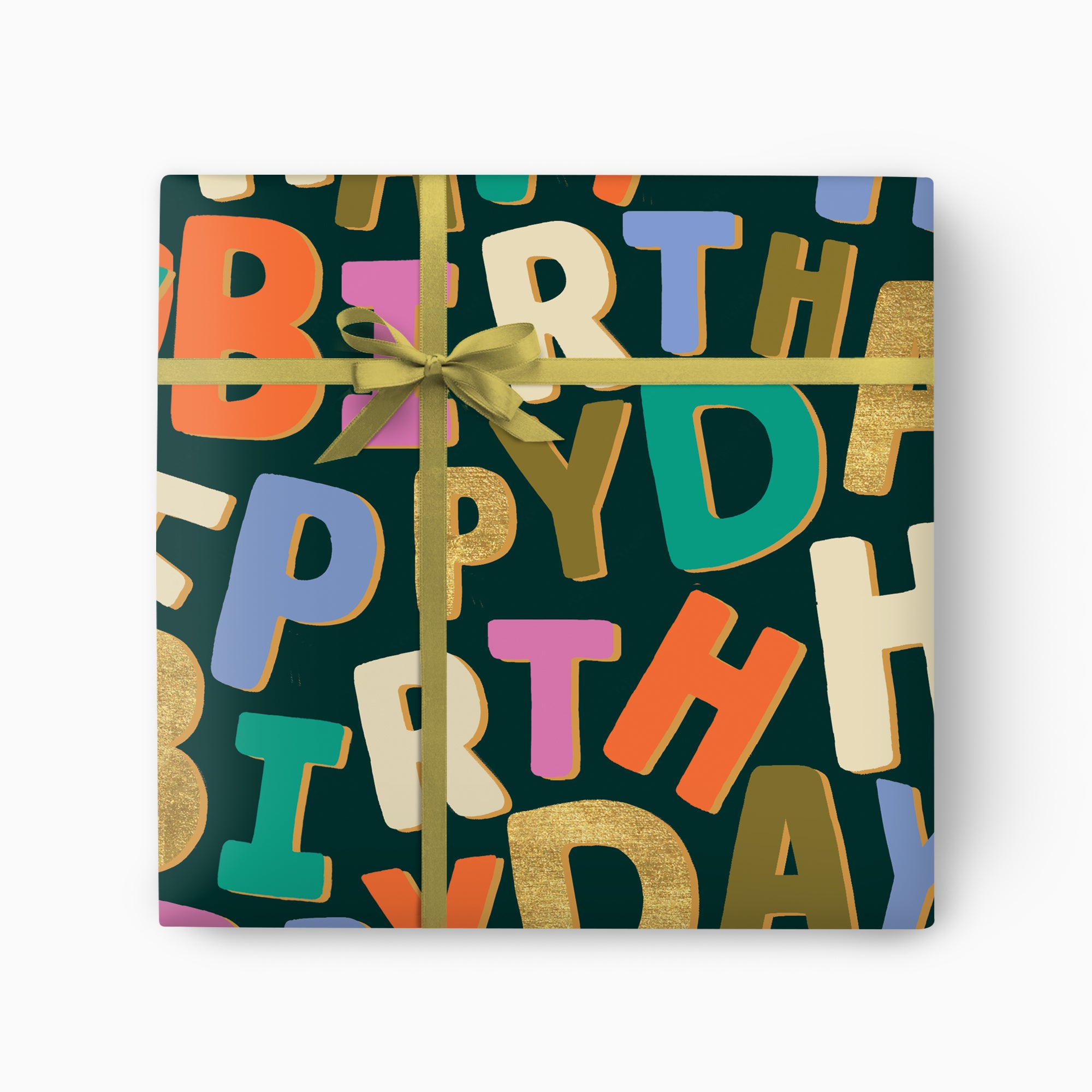 Wrapping Paper-GWP144 - Party Letters Wrapping Paper-Whistlefish