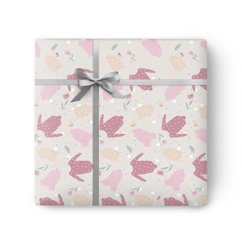 Wrapping Paper - GWP26 - Baby Boy Grows Wrapping Paper - Babygirl Grows Wrapping Paper - Whistlefish