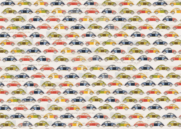 Wrapping Paper - GWP31 - Vintage Car Wrapping Paper - Vintage Car Wrapping Paper - Whistlefish
