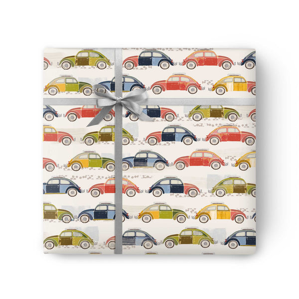 Wrapping Paper - GWP31 - Vintage Car Wrapping Paper - Vintage Car Wrapping Paper - Whistlefish