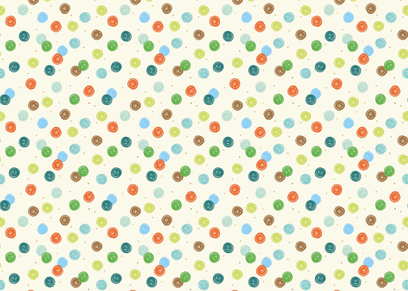 Wrapping Paper - GWP34 - Multi Spot Wrapping Paper - Multi Spot Wrapping Paper - Whistlefish