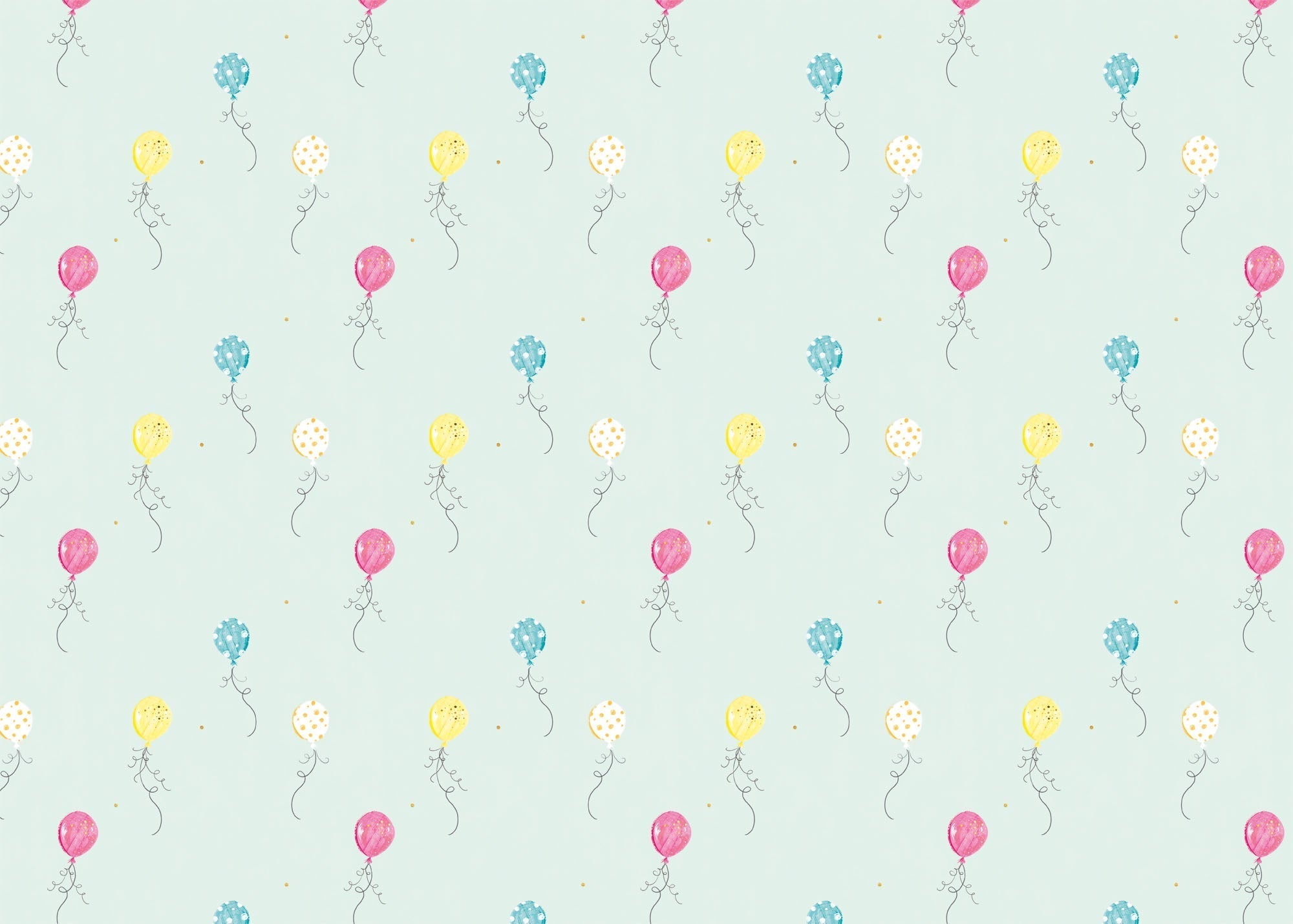 Wrapping Paper - GWP49 - Balloons Wrapping Paper - Balloons Wrapping Paper - Whistlefish