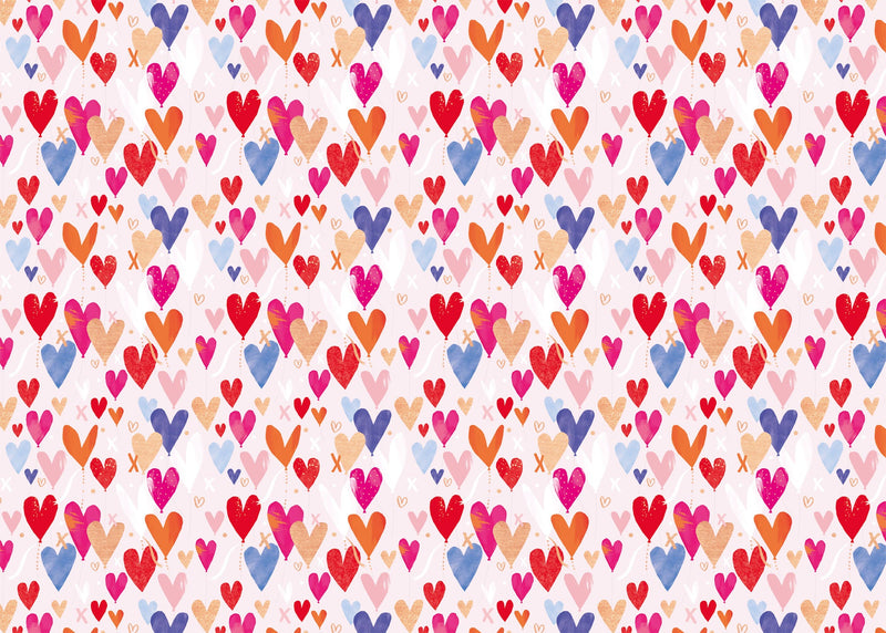 Wrapping Paper - GWP54 - Hearts Wrapping Paper - Hearts Wrapping Paper - Whistlefish