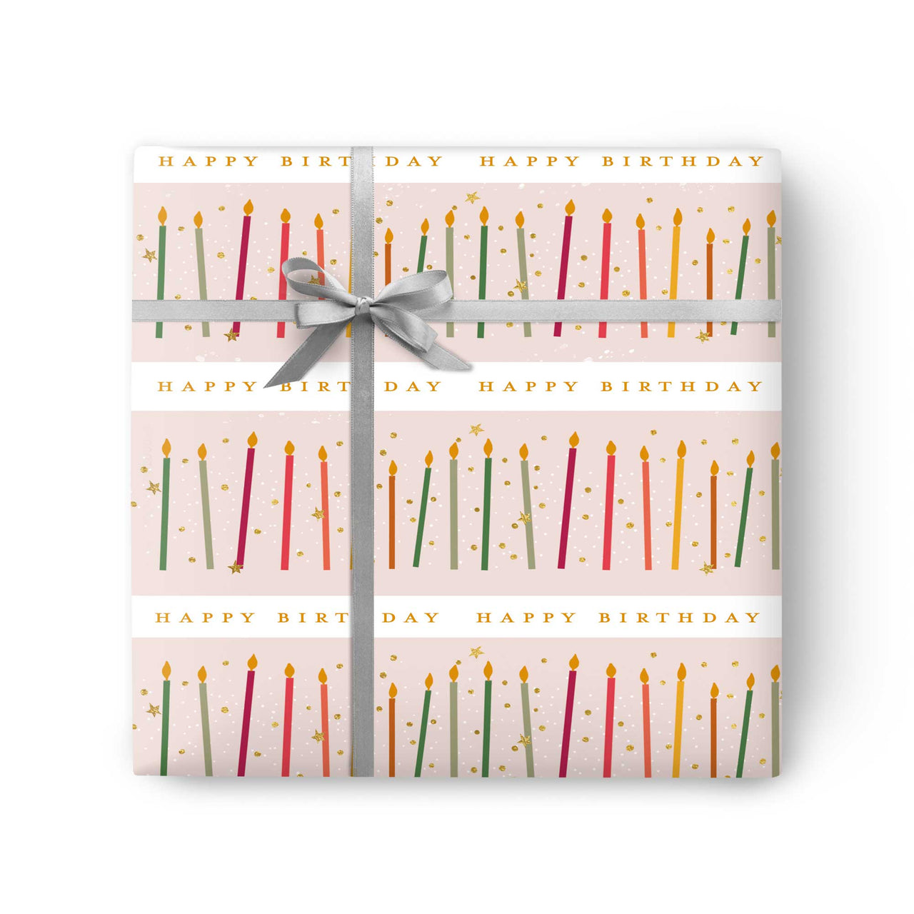 Wrapping Paper - GWP55 - Colourful Candles Wrapping Paper - Colourful Candles Wrapping Paper - Whistlefish