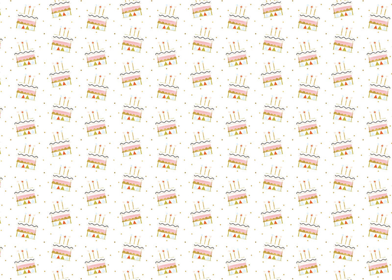 Wrapping Paper - GWP69 - Simple Cake Wrapping Paper - Simple Cake Wrapping Paper - Whistlefish