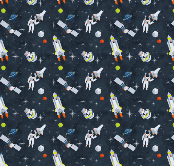 Wrapping Paper - GWP80 - Space Travel Wrapping Paper - Space Travel Wrapping Paper - Whistlefish